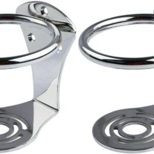 2 Pack Marine Stainless Steel Ring Drink Holder Cup Holder Boat Yacht with Screw Boat Accessories Marine