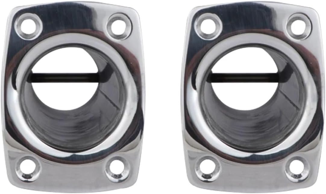 2pcs Boat Accessories 316 Stainless Steel Flush Mount Fishing Rod Holder 90 Degree Rod Pod for Marine Boat - Image 3