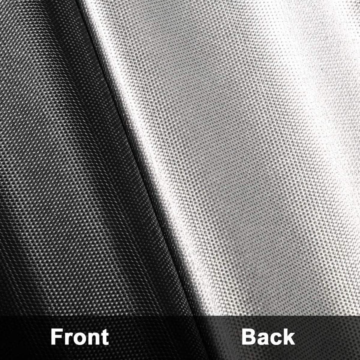 600D Heavy Duty Boat Cover Outdoor Protection and Tear Proof Replacement for T - Top Boat Trailerable Marine Accessories Black (Size : 16-18FT) () - Image 4