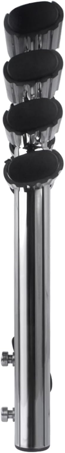 Boat Accessories 4 Steps Boat Ladder Stainless Steel Vertical Telescoping Transom Mounting Ladder Marine - Image 6