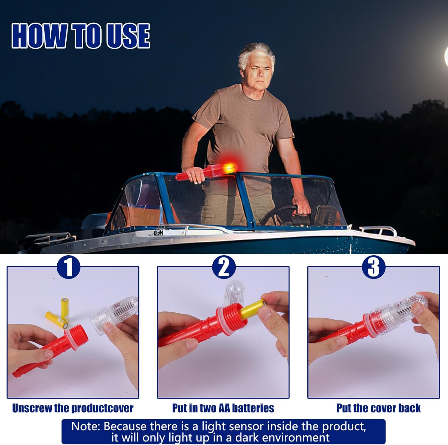 Boat Flares (3-Pack) - US Coast Guard Approved Marine Emergency Flares, Waterproof & Visible up to 10 Miles, Day/Night Use for Boating, Fishing Nets, Life Rafts & Buoys - Red Aerial & Handheld Signals - Image 5
