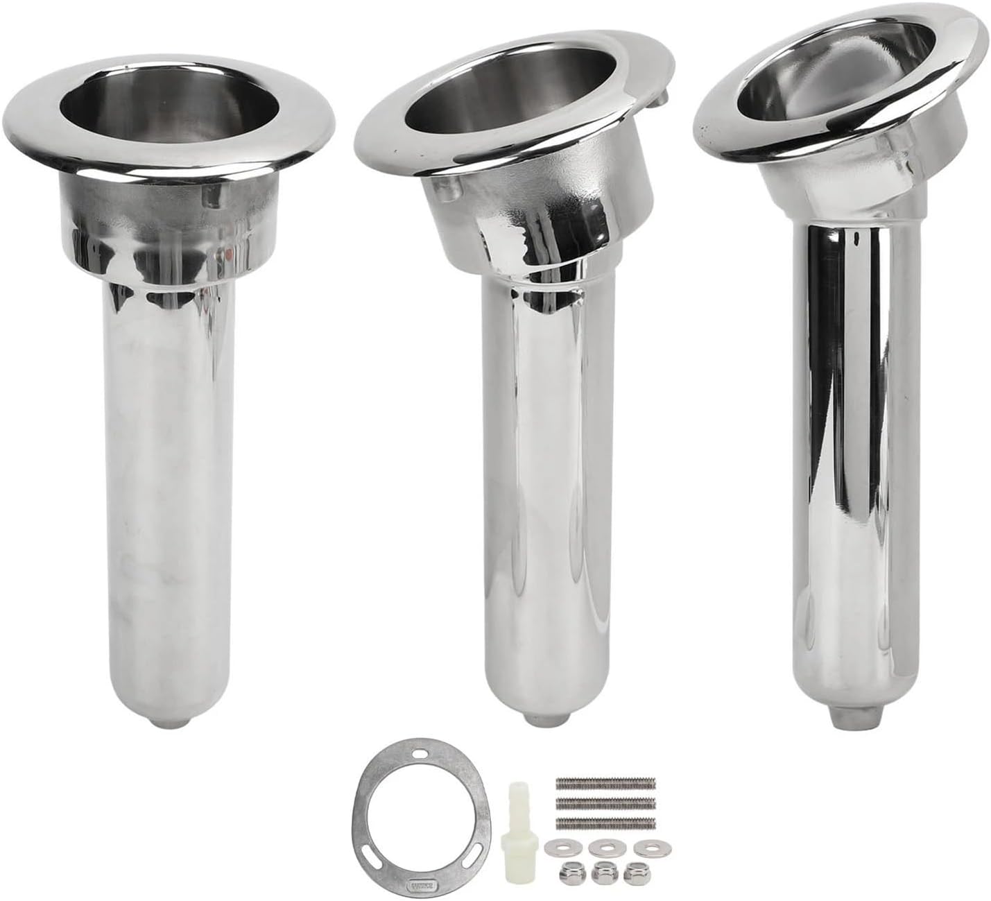 Boat Rod Cup Holder 316 Stainless Steel to Cracking and Aging Rustproof Universal for Boats Yachts Marines Accessories(30 Degrees) - Image 2