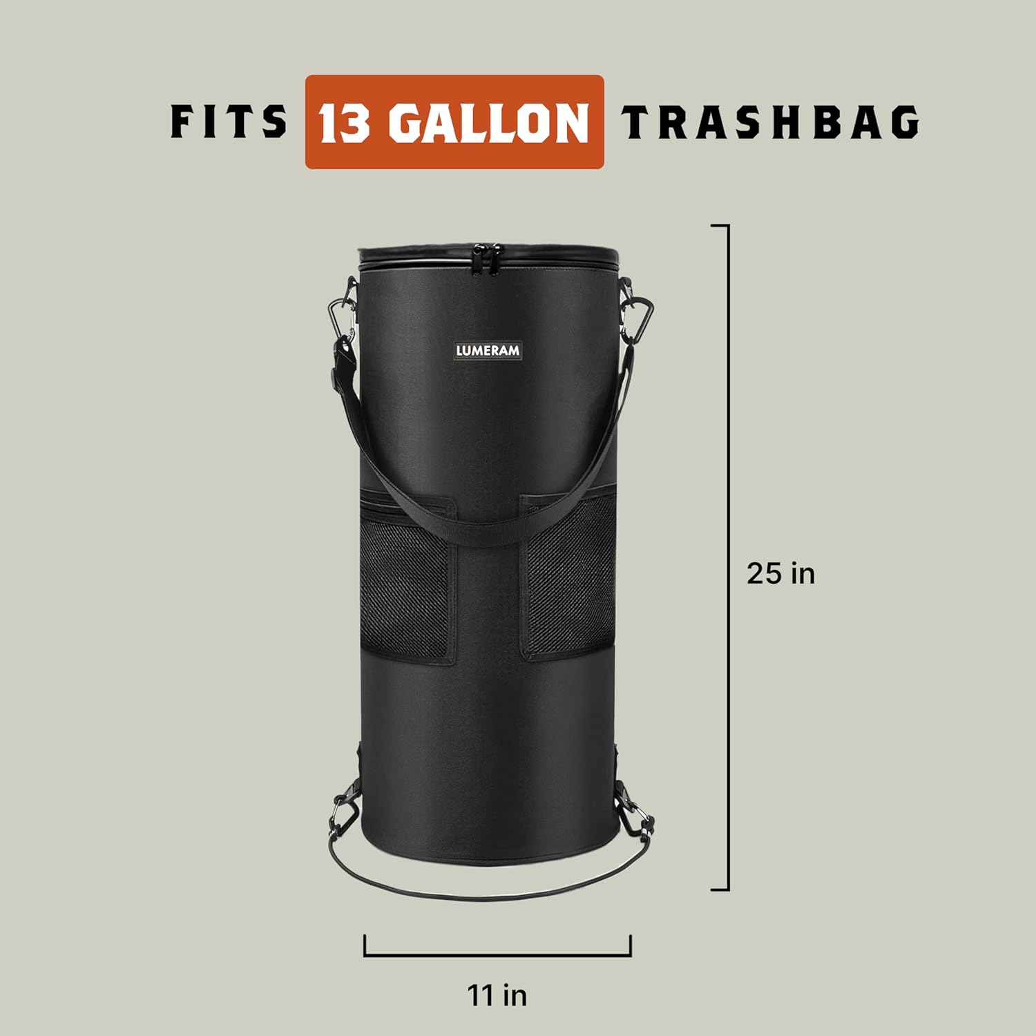 Boat Trash Can Boat Trash Bag 10-13 Gal - Image 2