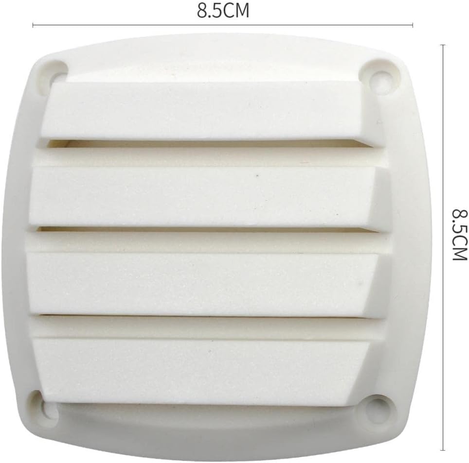 CGTENBS 2x 3 Boat Marine Louver Vent Ventilation Grill Cover Air Vent Griller Plastic Accessories - Image 2