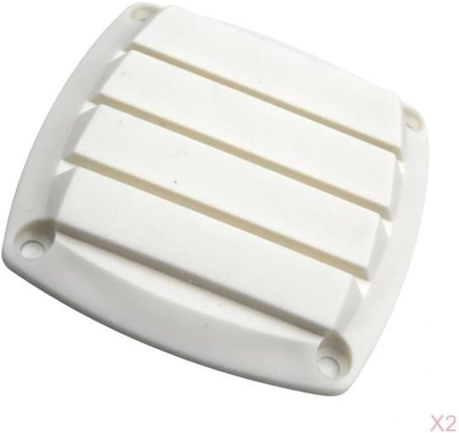 CGTENBS 2x 3 Boat Marine Louver Vent Ventilation Grill Cover Air Vent Griller Plastic Accessories - Image 4