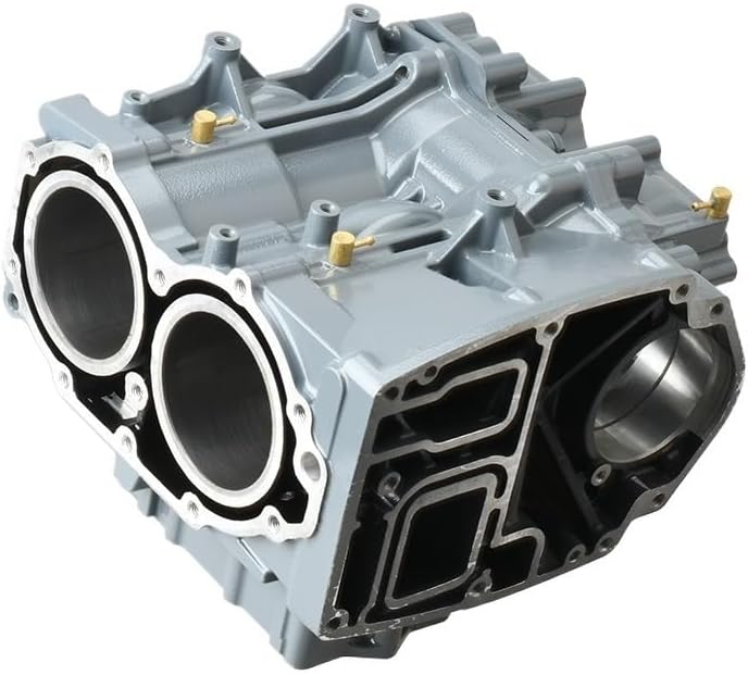 Compatible with 66T-15100 Crankcase Cylinder Block Compatible with Two-Stroke Outboard Engine E40X 40HP 66T-15100-02-1S Marine Accessories Universal - Image 2