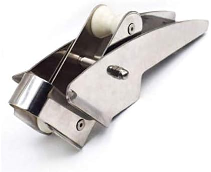 ISURE MARINE AISI 316 Stainless Steel Hinged Self-Launching Bow Anchor Roller with pivoting Dual-Roller 23'' for Marine Yacht Docking Accessories - Image 4
