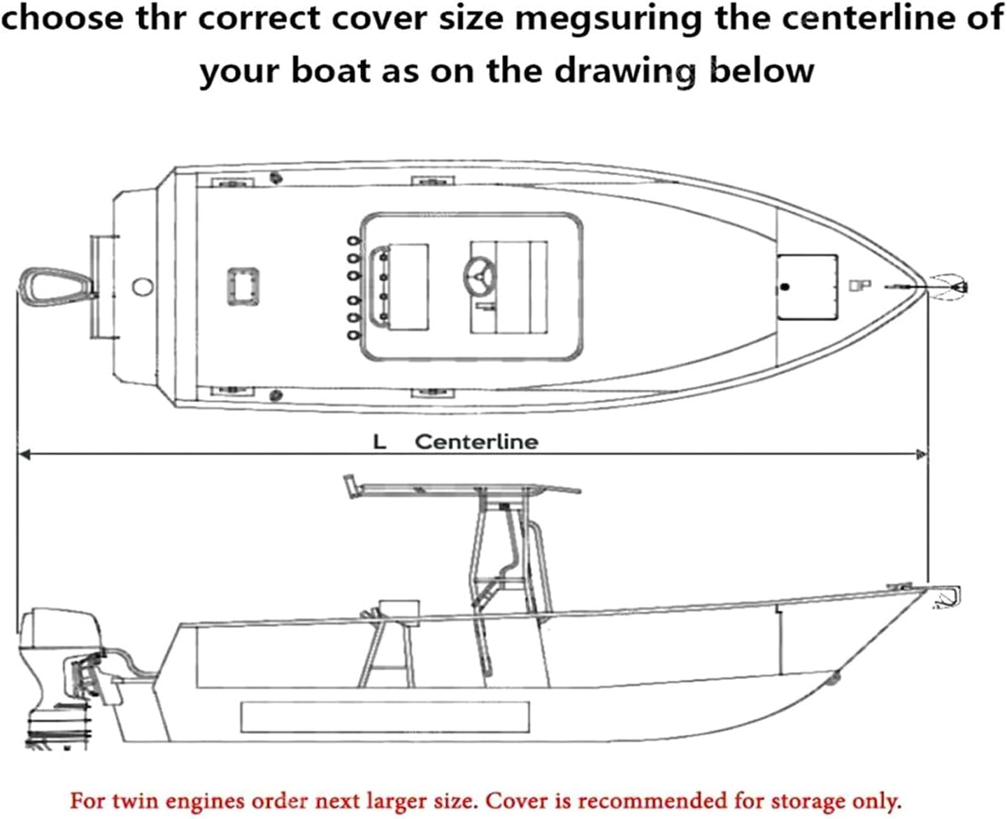 Marine Accessories 600D 18-28Ft Yacht Boat Cover Boat Cover Winter Snow Cover Waterproof Sunshade Heavy Duty Trailer Marine Cover(26-28FT) - Image 4