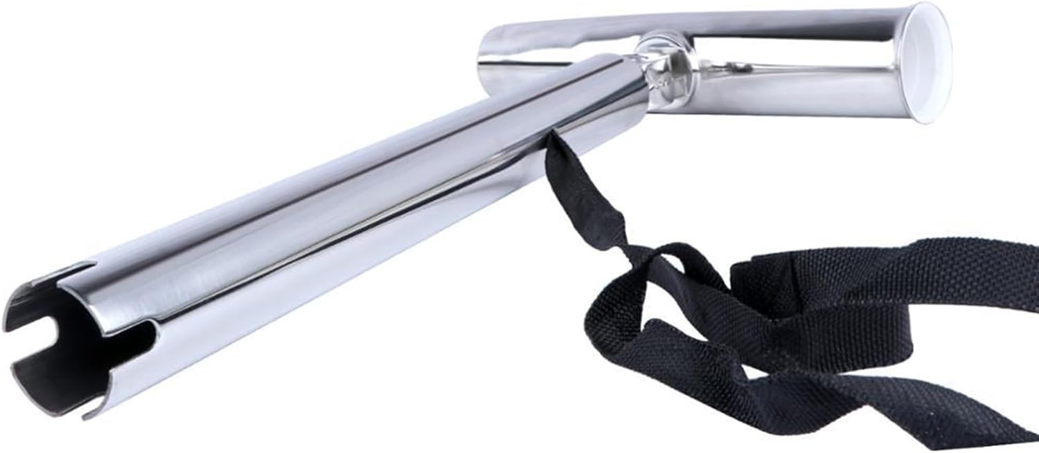 Marine Boat Yacht Accessories Adjustable Silver Highly Polished Stainless Steel Adjustable Outrigger Stylish Rod Holder - Image 4