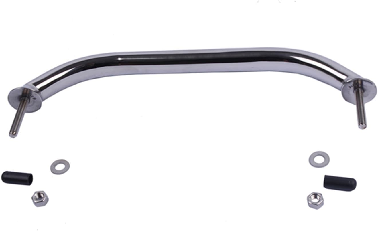 Marine Hardware Boat Accessories 12" Marine 316 Stainless Steel Grip Handle Deck Handrail - Image 3
