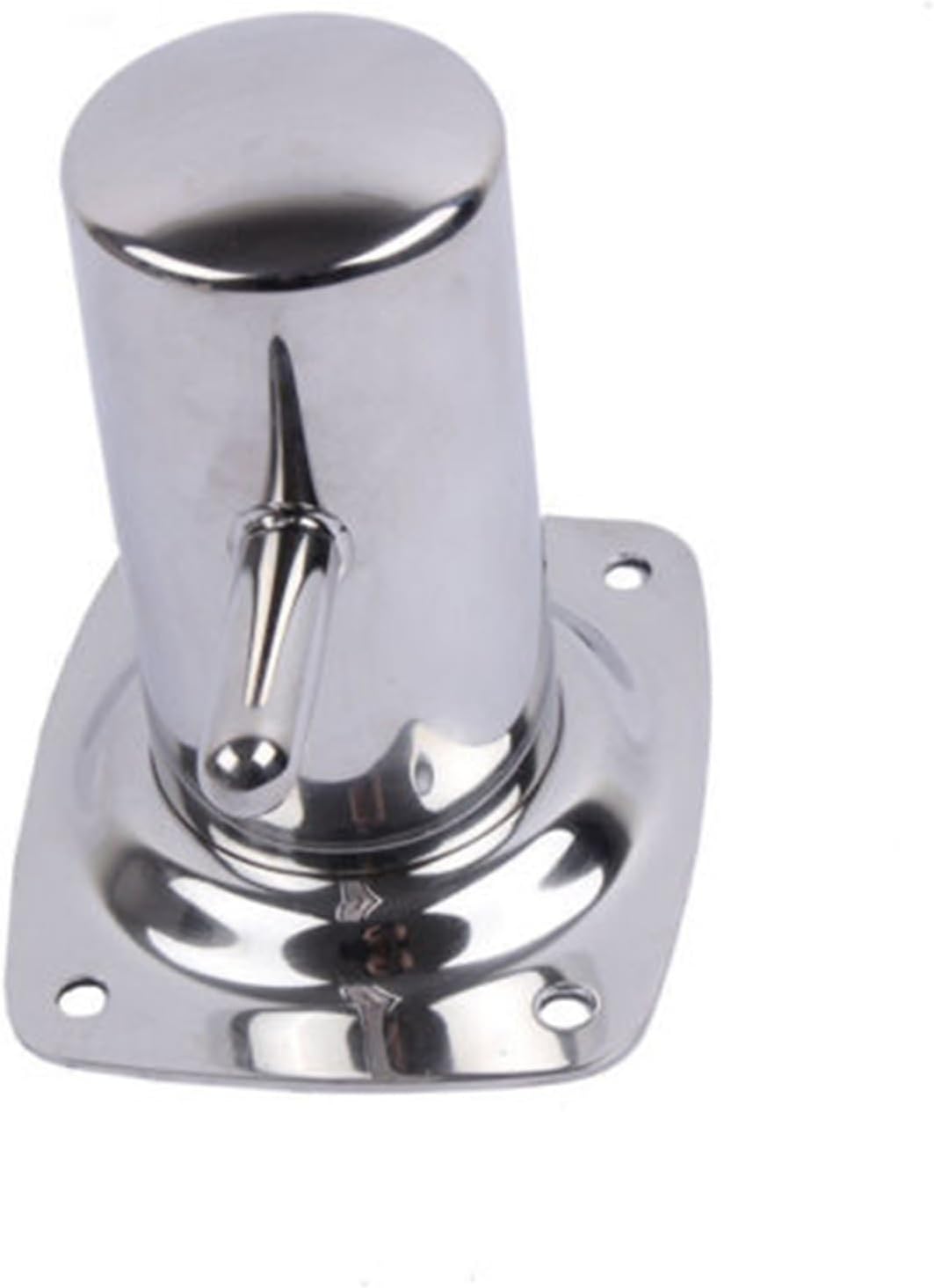 Marine Hardware Boat Accessories 316 Stainless Steel 6" Single Cross Bollard with Baseplate Mooring Cleat Marine - Image 5