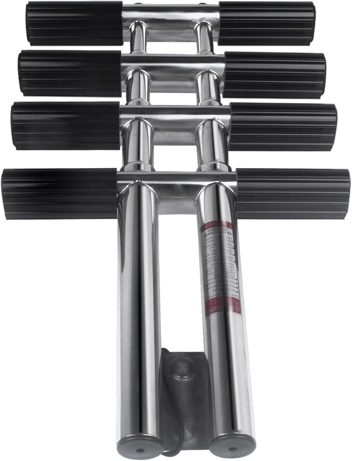 Marine Hardware Boat Accessories 4 Steps Boat Ladder Stainless Steel Vertical Telescoping Transom Mounting Ladder Marine - Image 5