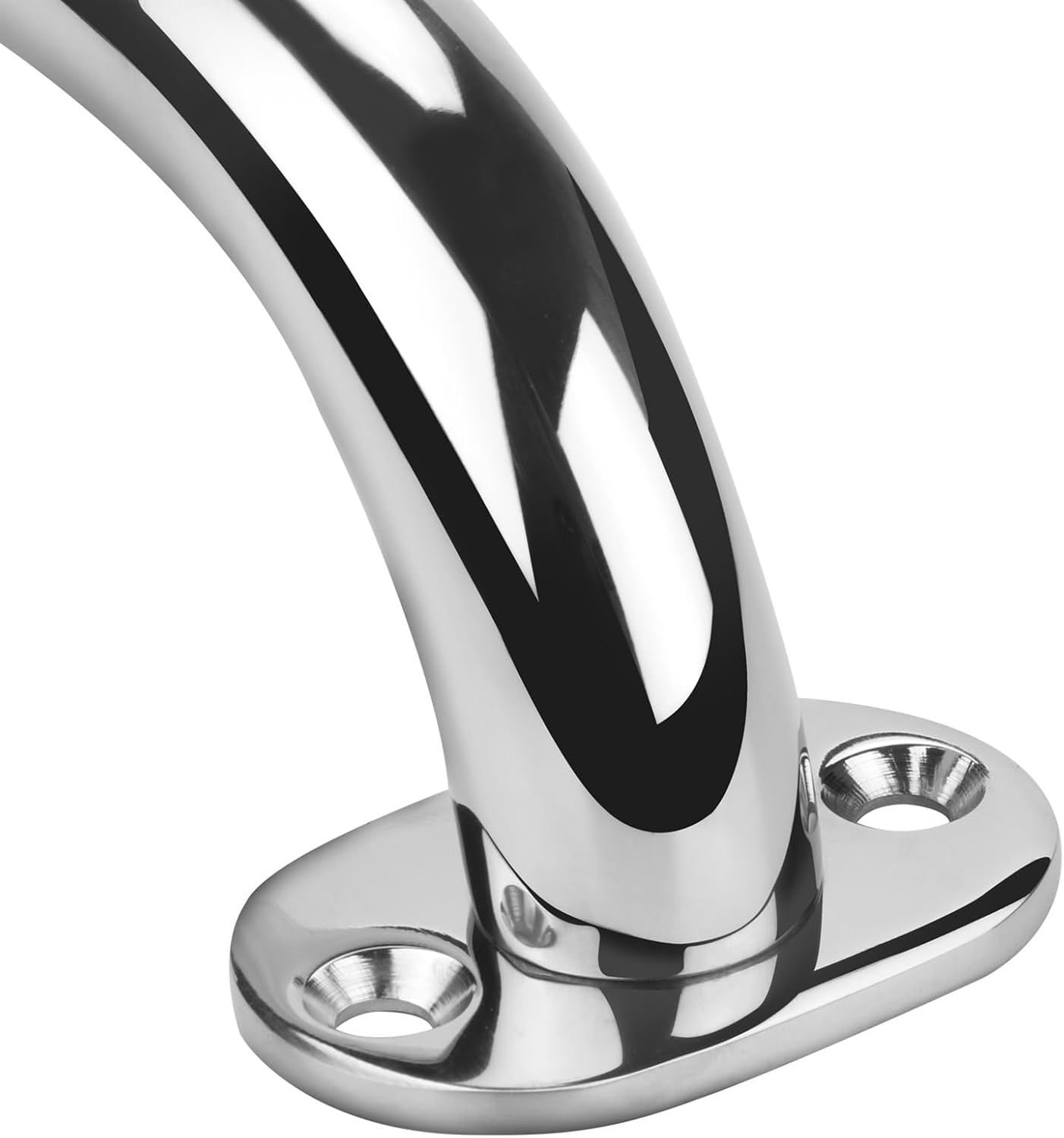 Marine Hardware Boat Accessories Marine 2 Pieces Stainless Steel 16" Grab Handle Handrail Polished Boat/RV/Bath - Image 4