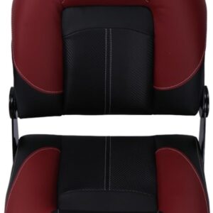 Marine hardware Boat Accessories Marine Folding Chair, Speedboat, Red and black Boat seat, Outdoor Fishing, Outdoor Sailor, Swivel Folding Seat