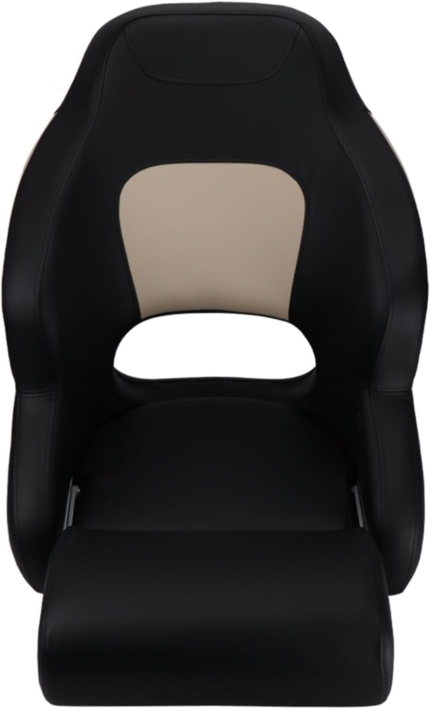 Marine hardware Boat Accessories Marine Folding Seat Boat Fishing Pro Casting Deck Seat Black Kaki Boat Driving Chair - Image 3