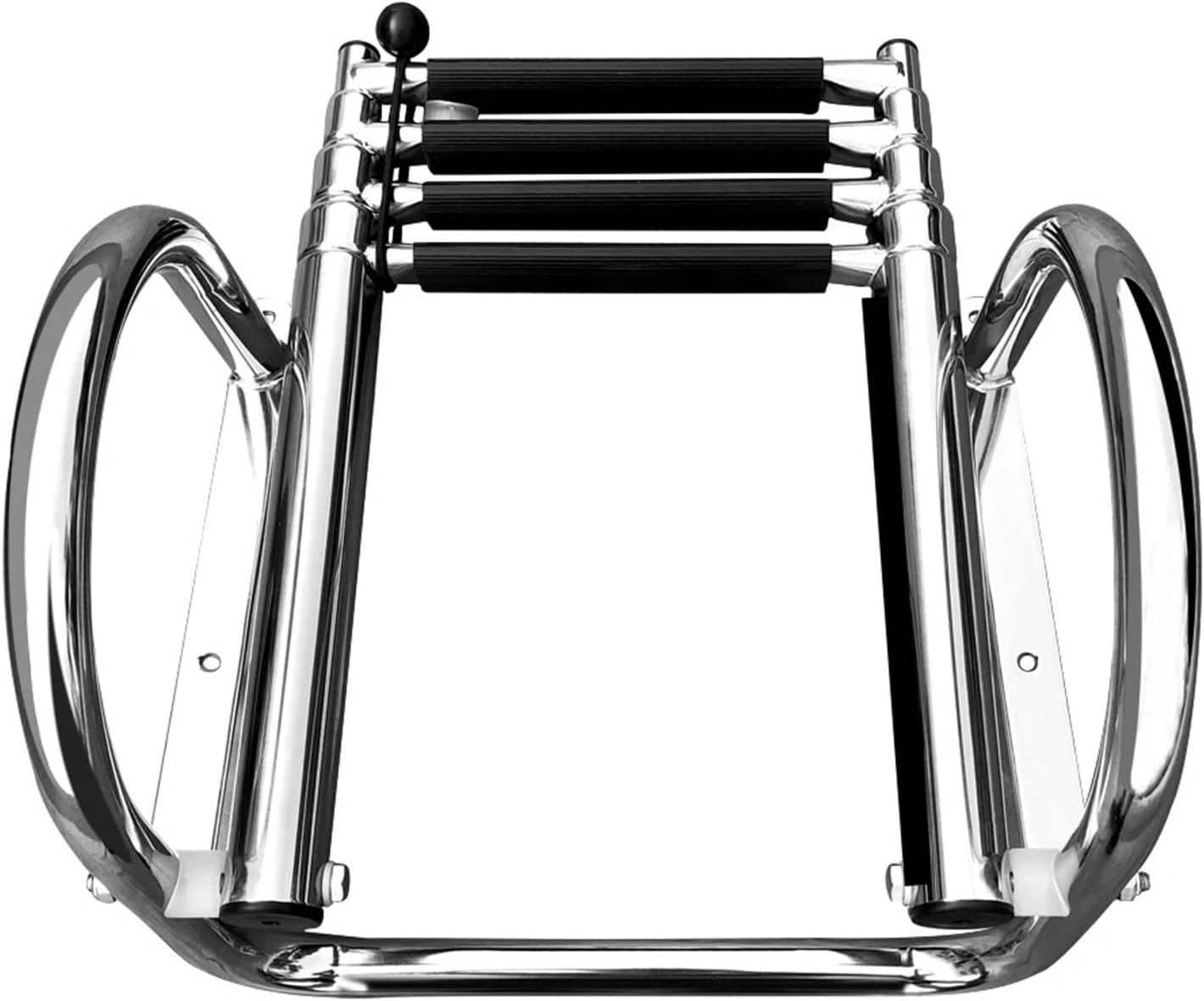 Marine Hardware Stainless Steel Boat Boarding Telescoping Ladder, Sliding Folding, Swimming Launching Ladder, Boat Accessories, 4 Step - Image 3