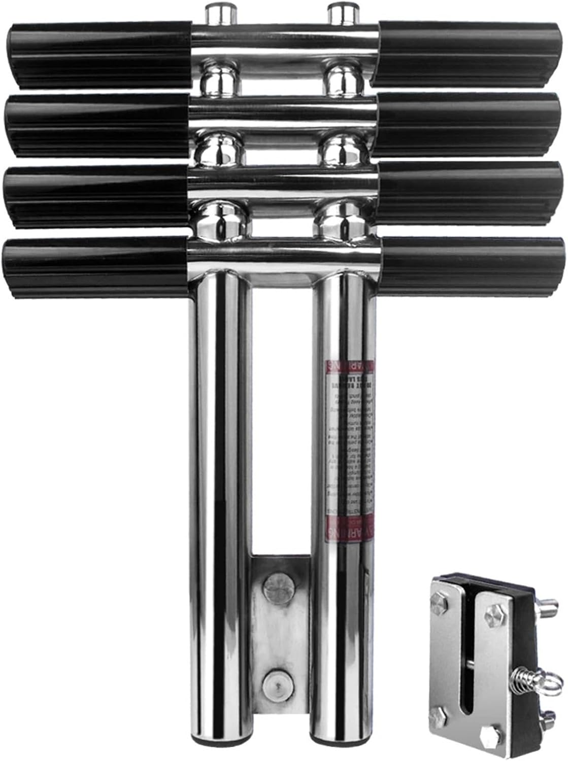 Marine Hardware Stainless Steel Boat Swiming Ladder, Vertical Telescoping, Transom Mounting Ladder, Boat Accessories, 4 Steps - Image 3