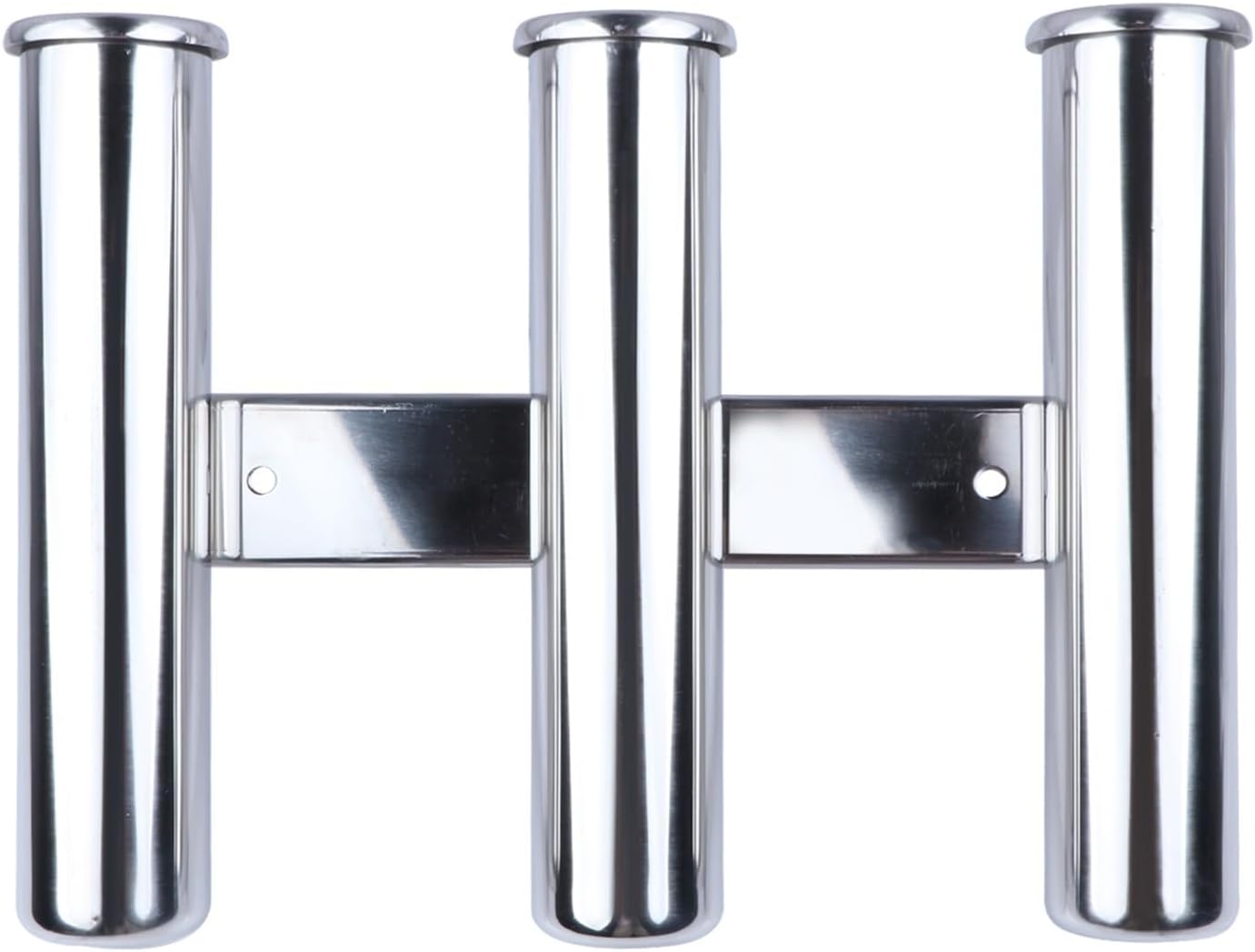 Quaingfair Boat Accessories Outboard Motor Boat Stainless Steel Fishing Rod Holder Rack Marine Fishing Pod Accessories