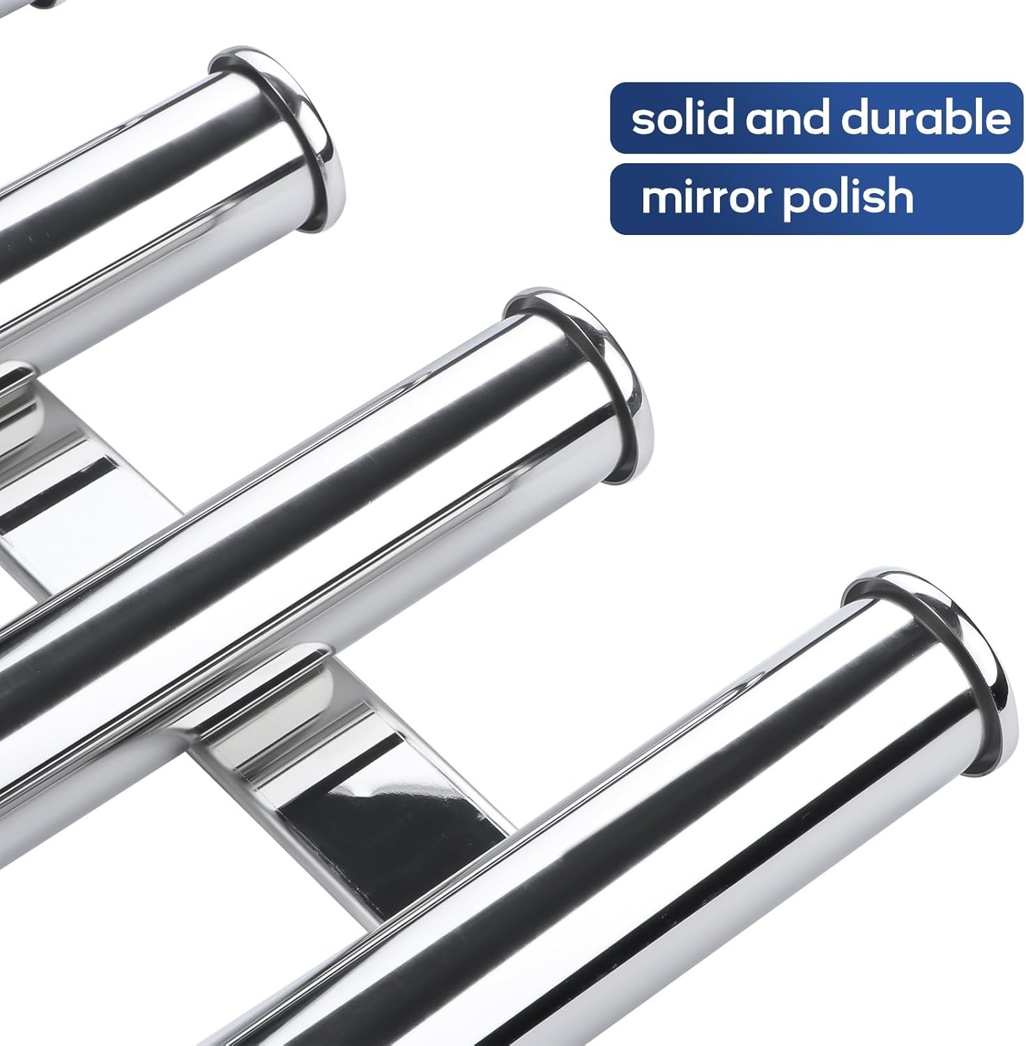 Quaingfair Boat Accessories Outboard Motor Boat Stainless Steel Fishing Rod Holder Rack Marine Fishing Pod Accessories - Image 6