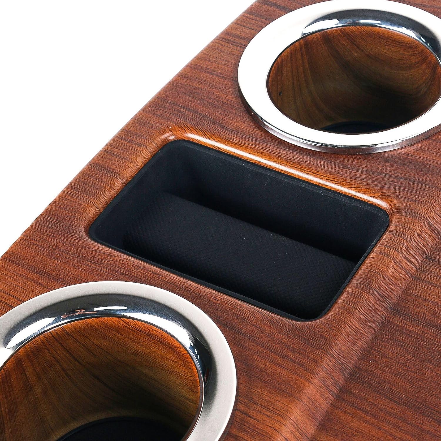 Smartmarine Boat Table Leg Set. Pontoon Boat Table Accessories, 18"x34" Removable Boat Storage Table with Pedestal Leg,4 Drink Holders, 2 Phone Stands - Image 8