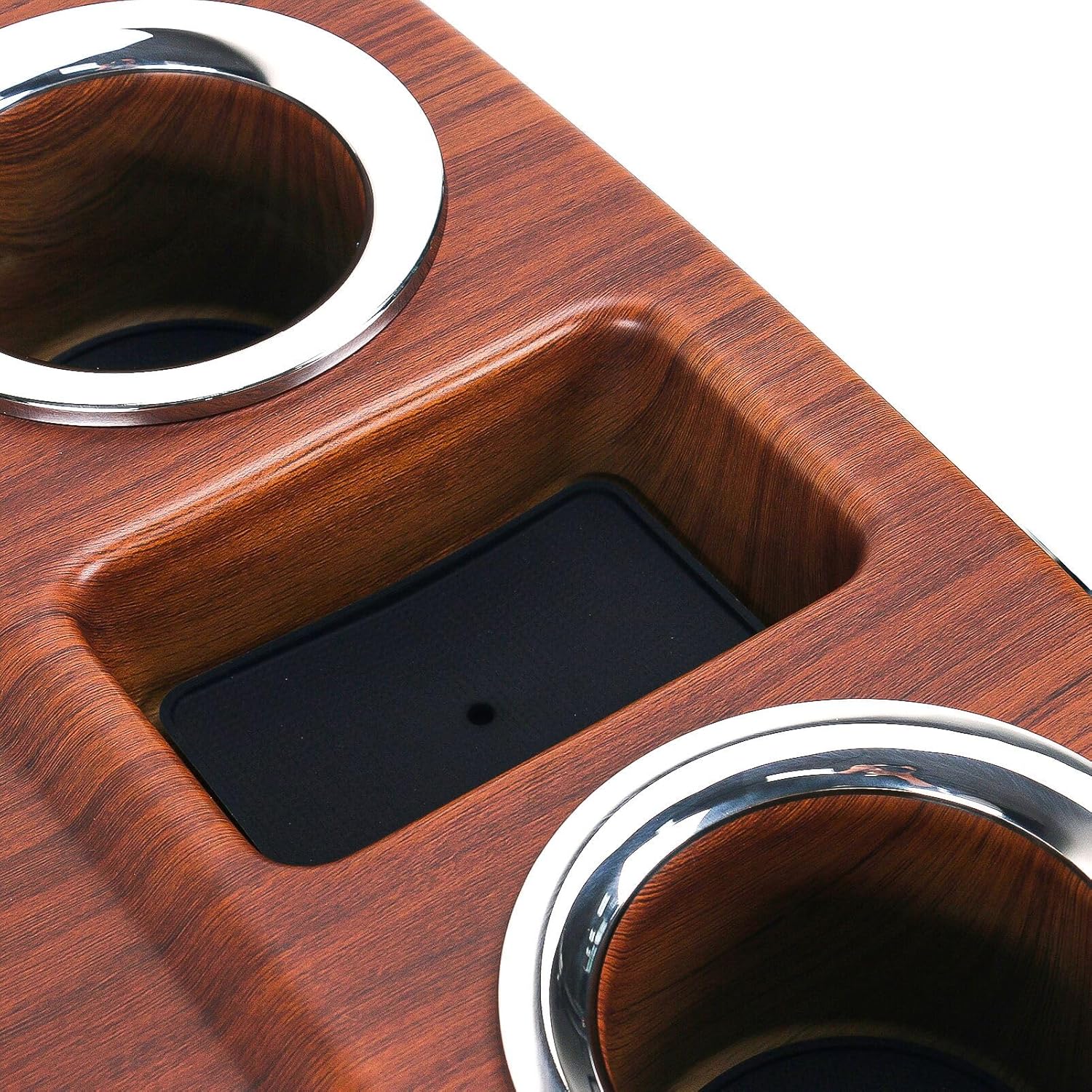 Smartmarine Boat Table Leg Set. Pontoon Boat Table Accessories, 18"x34" Removable Boat Storage Table with Pedestal Leg,4 Drink Holders, 2 Phone Stands - Image 9