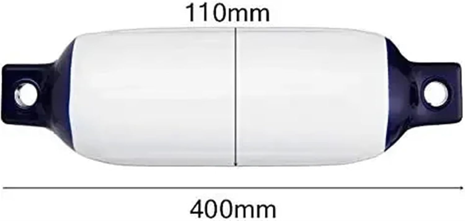 UNKOMN Marine Accessories 11 x 40cm\/ 4.3 x 15.7 inch (g0) Marine fenders PVC Boat Anchor fenders Buoy Yacht Fenders UV Protection Ribbed Bumper - Image 5