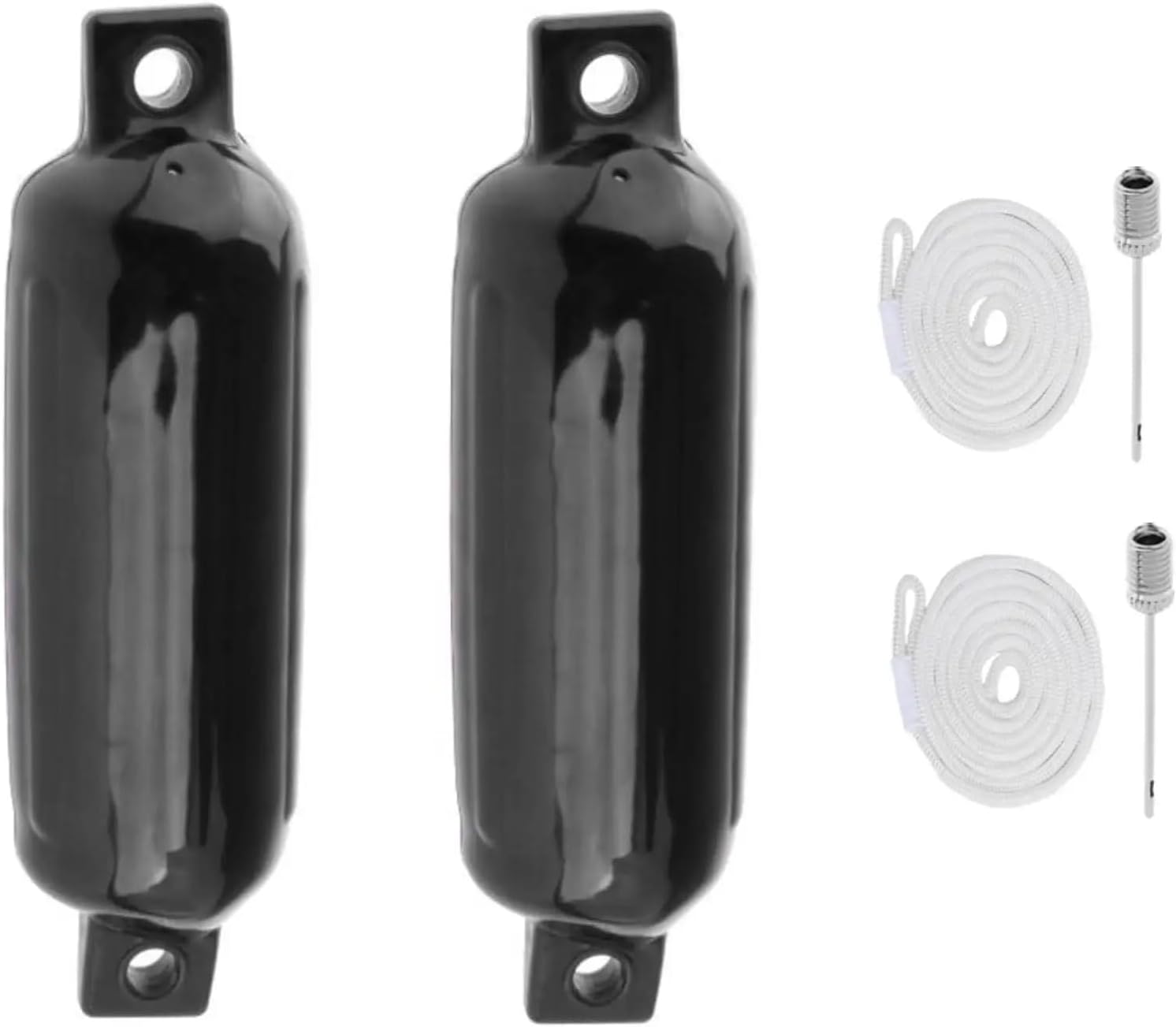 UNKOMN Marine Accessories 2PCS Boat Bumper Fenders with Inflatable Marine Bumper Marine Docking for Boat Dock Yacht Dock Row Boats Sailboats 4.33inch X 15.75inch - Image 10