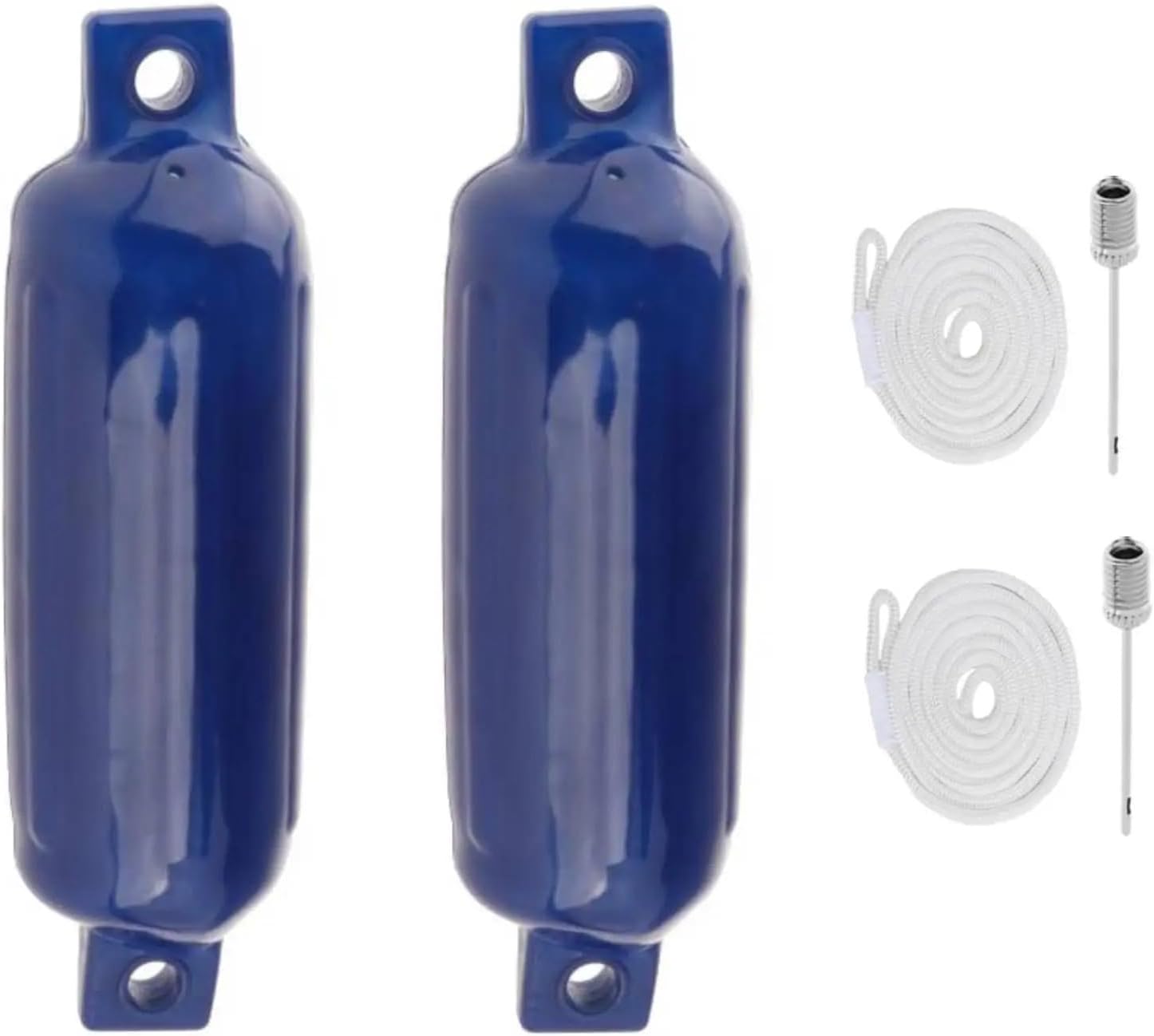 UNKOMN Marine Accessories 2PCS Boat Bumper Fenders with Inflatable Marine Bumper Marine Docking for Boat Dock Yacht Dock Row Boats Sailboats 4.33inch X 15.75inch