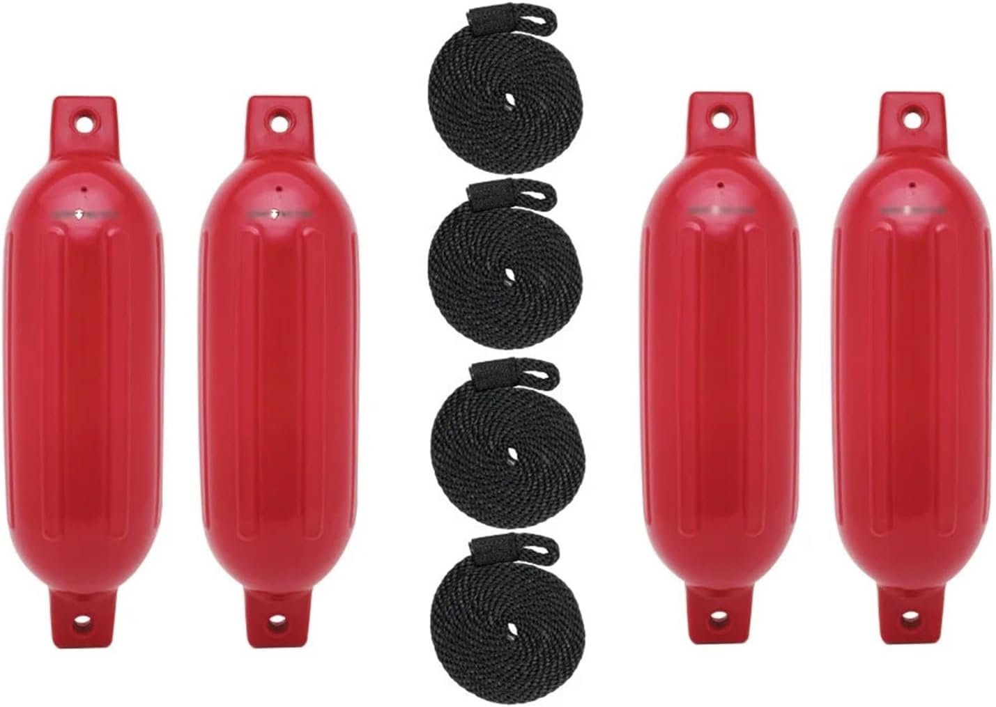 UNKOMN Marine Accessories 4 pcs 8.5" x 27" \/ 210mmx680mm(g3) Boat fenders Bumper Dock Shield Protection Boat Inflatable Bumper Marine fenders - Image 10