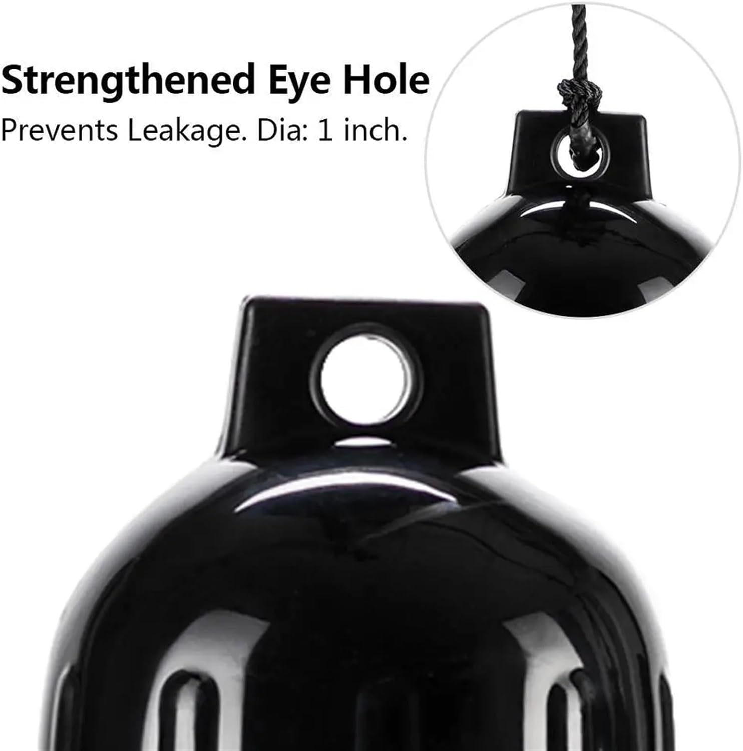 UNKOMN Marine Accessories 4 pcs 8.5" x 27" \/ 210mmx680mm(g3) Boat fenders Bumper Dock Shield Protection Boat Inflatable Bumper Marine fenders - Image 6