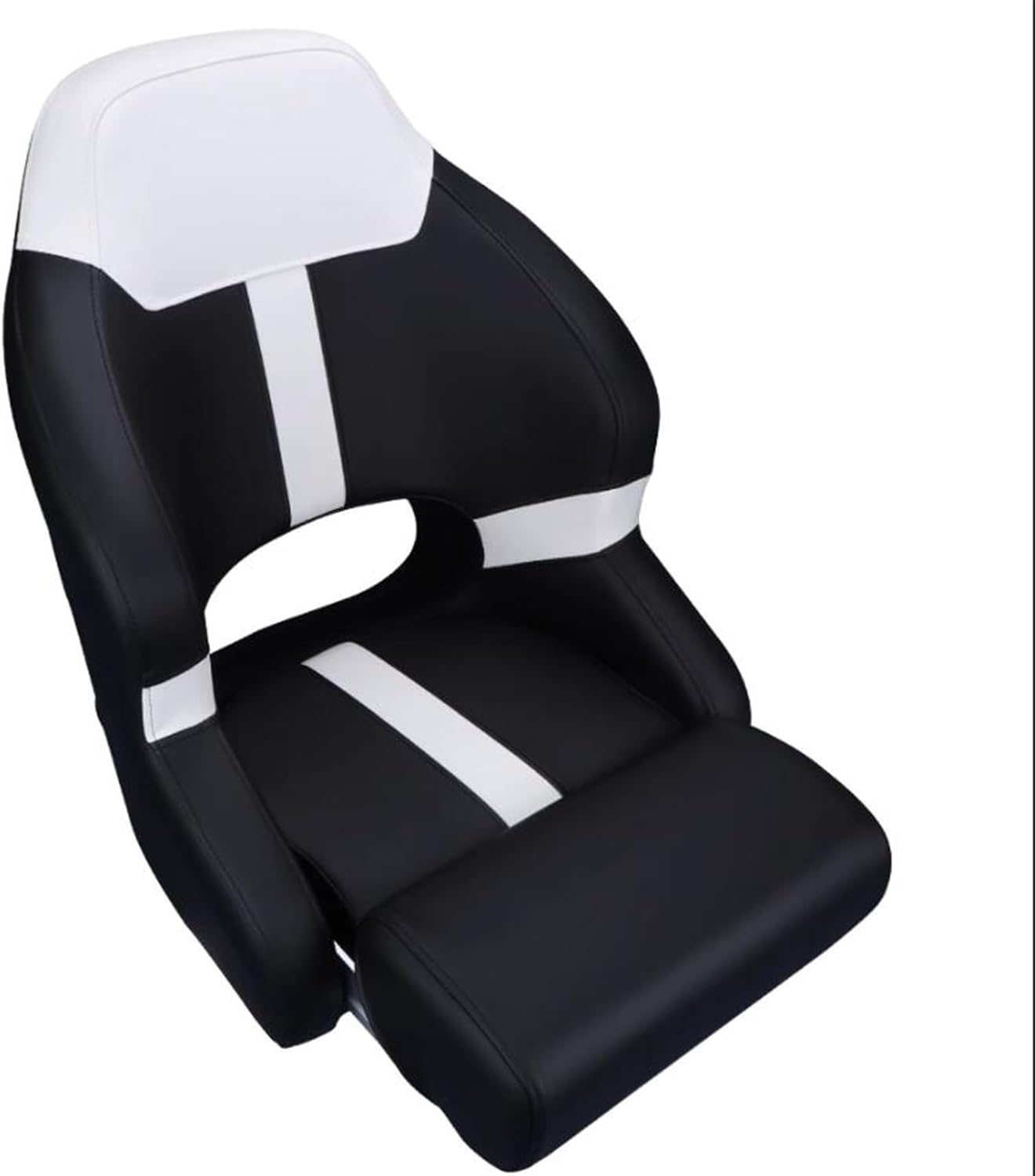 UNKOMN Marine hardware Boat Accessories Marine Folding Seat Boat Fishing Pro Casting Deck Seat Boat Bike Butt Chair(Khaki) - Image 7