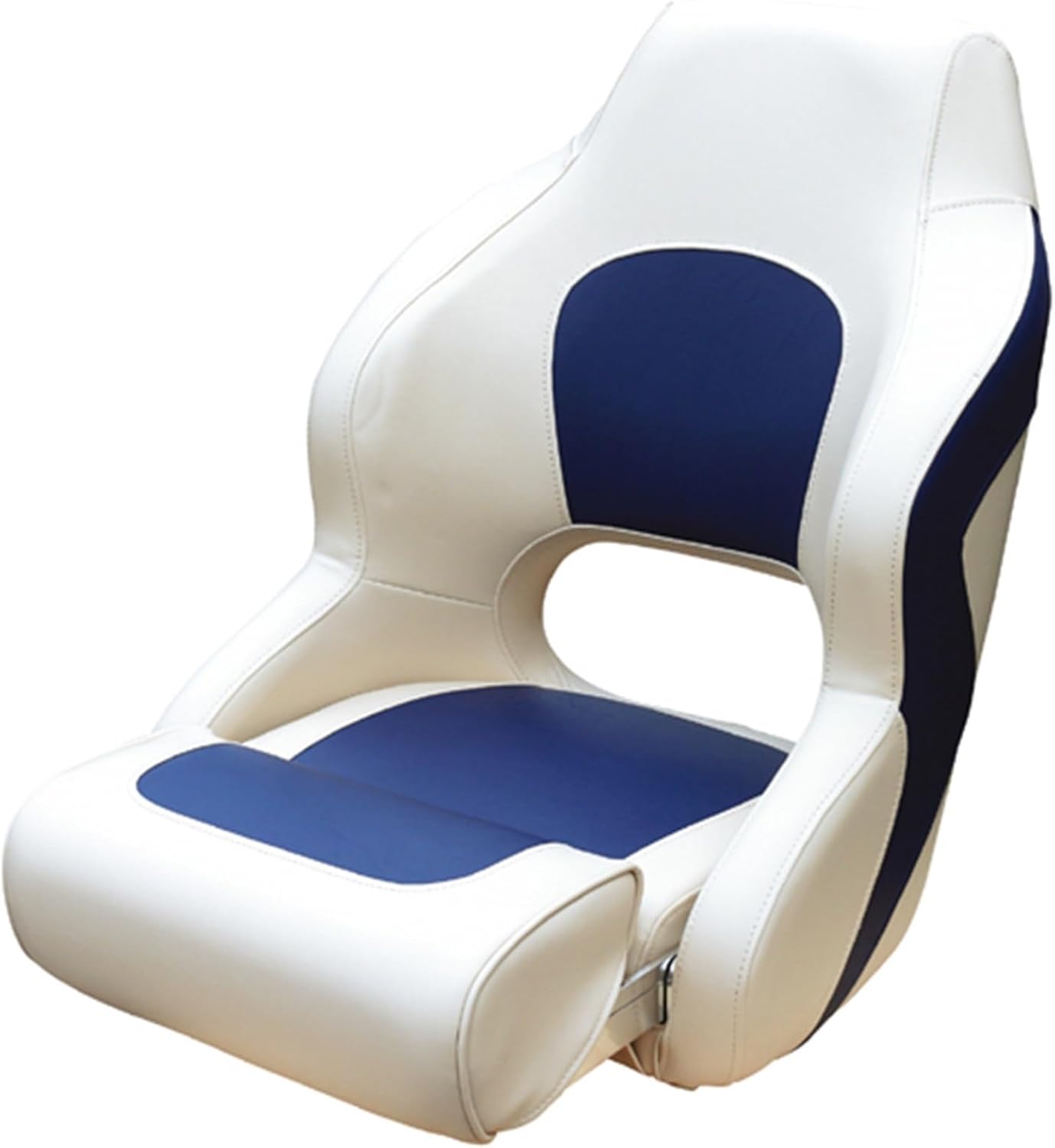 UNKOMN Marine hardware Boat Accessories Marine Folding Seat Boat Fishing Pro Casting Deck Seat Boat Bike Butt Chair(Khaki) - Image 8