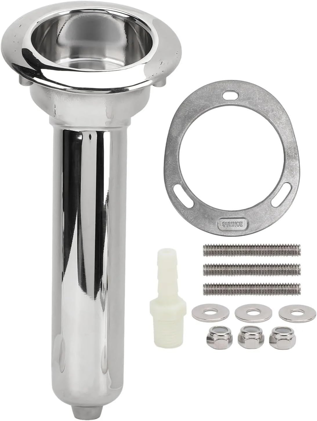 VRTLYJU Boat Rod Cup Holder 316 Stainless Steel to Cracking and Aging Rustproof Universal for Boats Yachts Marines Accessories(30 Degrees)