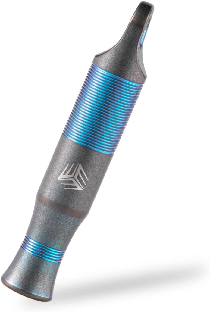 WeKnife Emergency Whistle Survival Loud, Titanium Outdoor Safety Whistle Survival Shrill Loud Blast with Paracord for Kayak, Life Vest, Jacket, Boating, Fishing,Camping, Hiking, Hunting, Coyote - Image 8