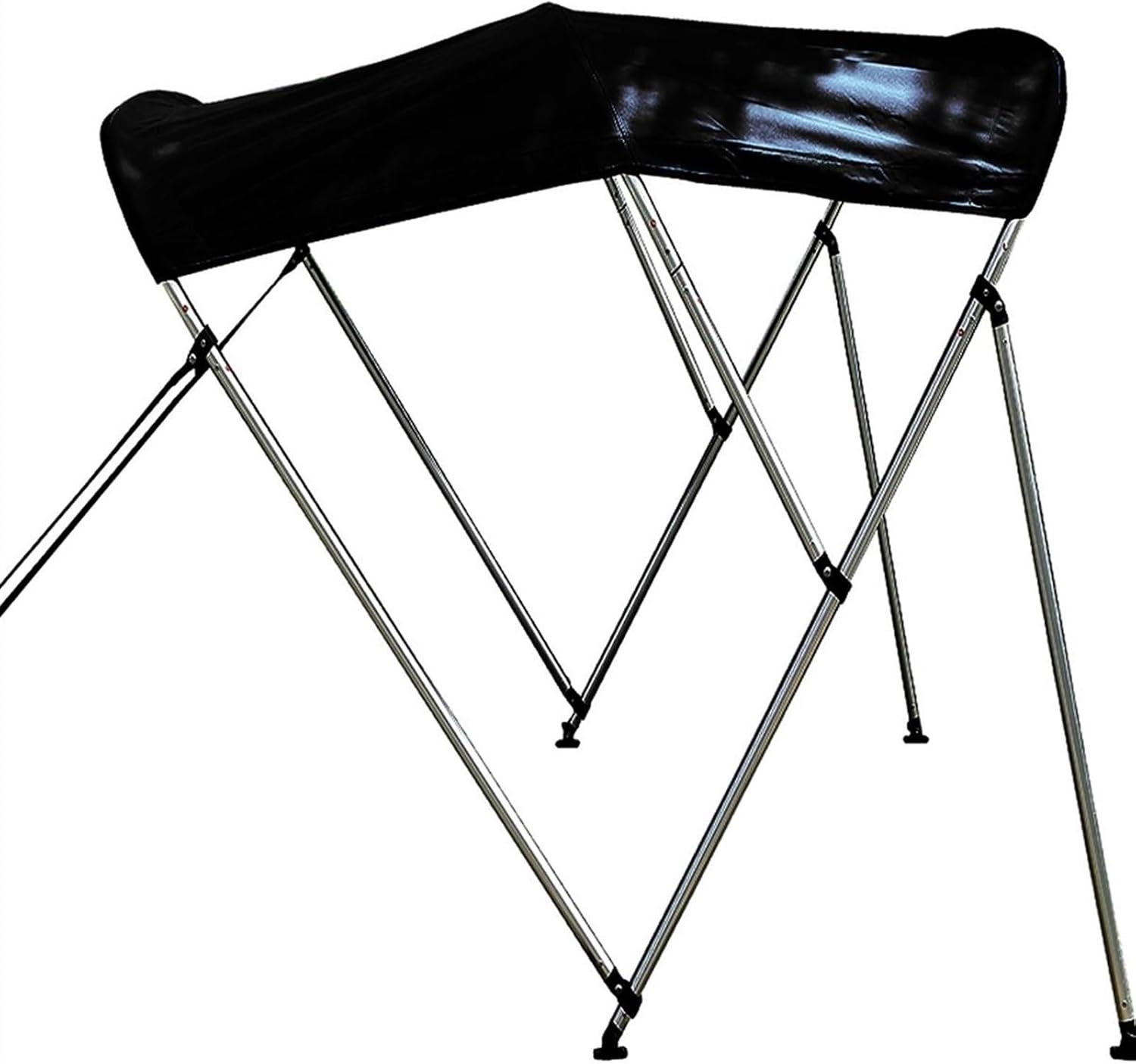 Windzerdong 3 Bow Biminii Top Replacement Canvas Cover Boot Cover with Frame 600D Waterproof Anti UV Boat Cover Marine Accessories(85-90W) - Image 6