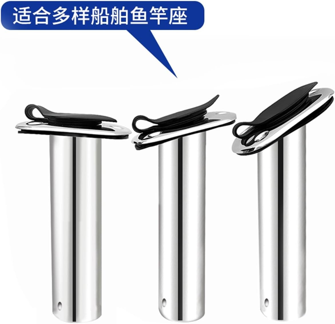 Windzerdong Boat Accessories Marine 2 Flush Mount 15 30 90Degrees Fish Rod Holder Marine Grade Stainless Steel Boat Fishing - Image 2