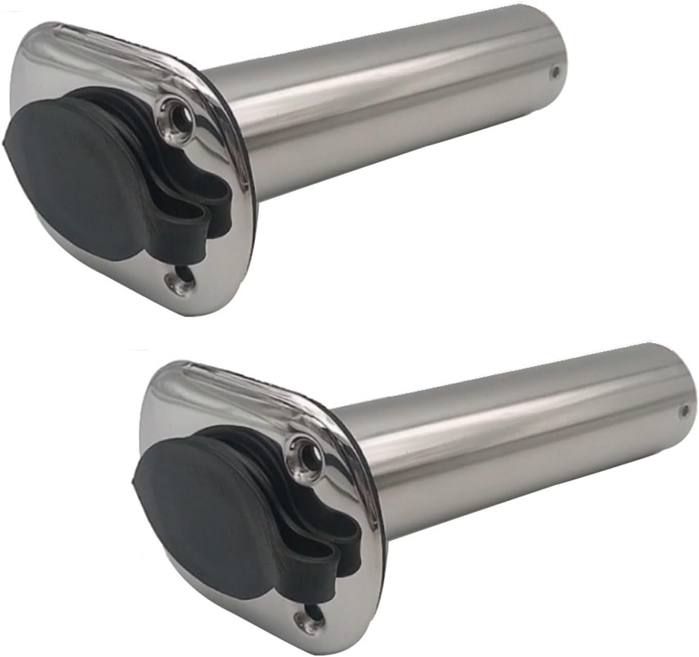 Wingxaoyy 2PCS 30 Degree Stainless Steel Fishing Rod Holder Flush Mount Boat Marine Hardware Boat Accessories - Image 9