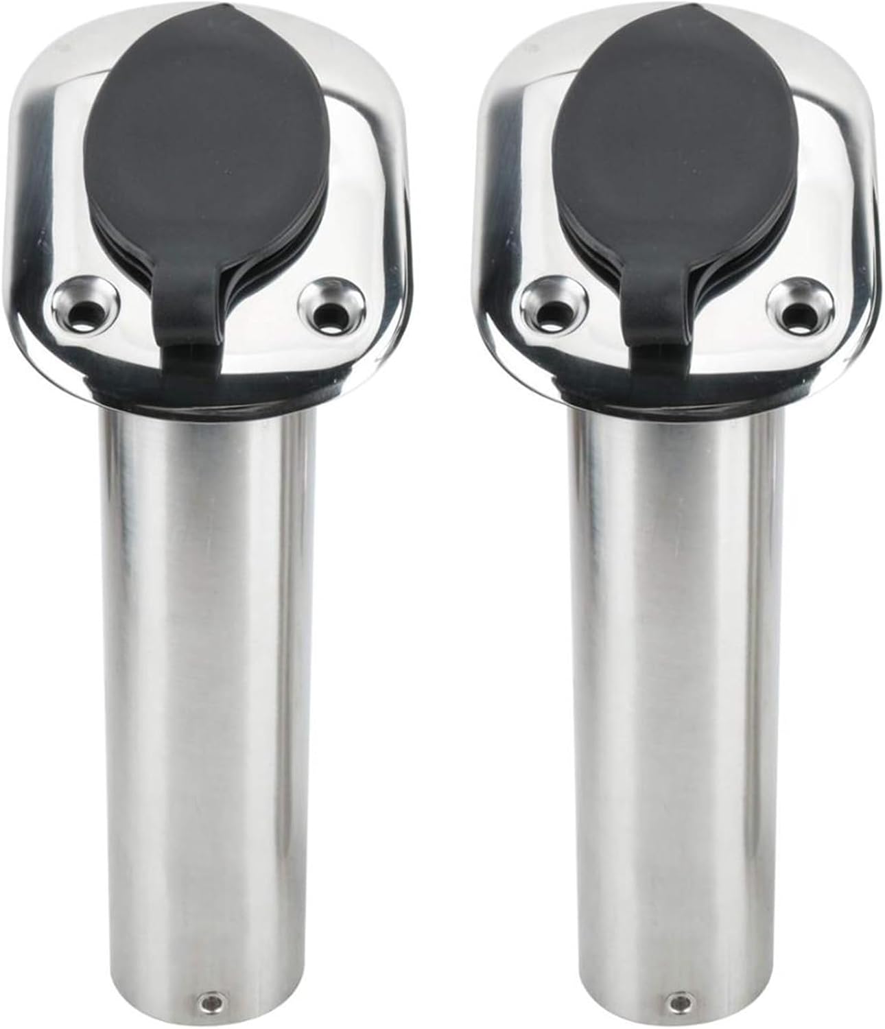 Wingxaoyy Boat Accessories Marine 2 Flush Mount 15 30 90Degrees Fish Rod Holder Marine Grade Stainless Steel Boat Fishing - Image 4