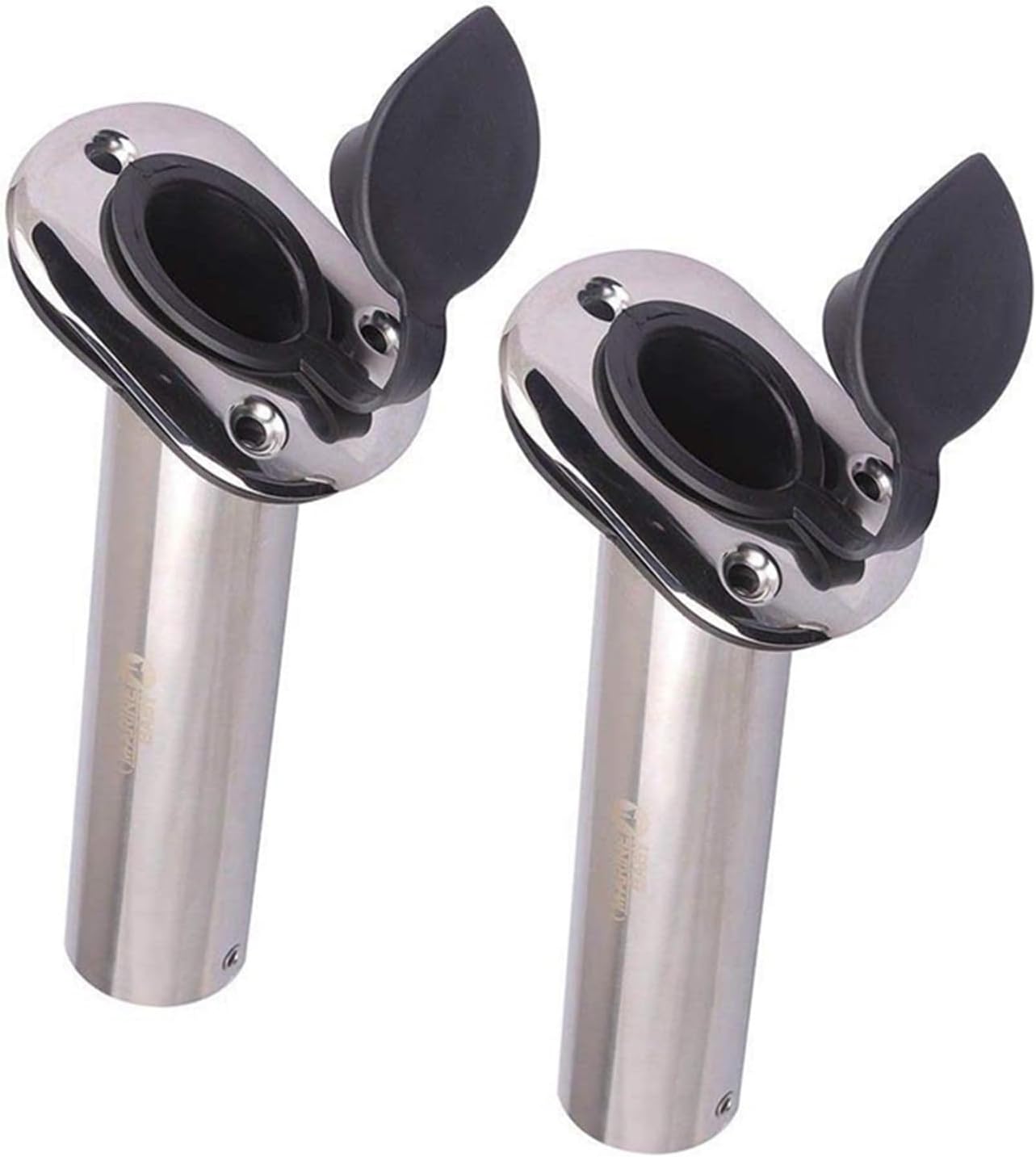 Wingxaoyy Boat Accessories Marine 2 Flush Mount 15 30 90Degrees Fish Rod Holder Marine Grade Stainless Steel Boat Fishing - Image 3