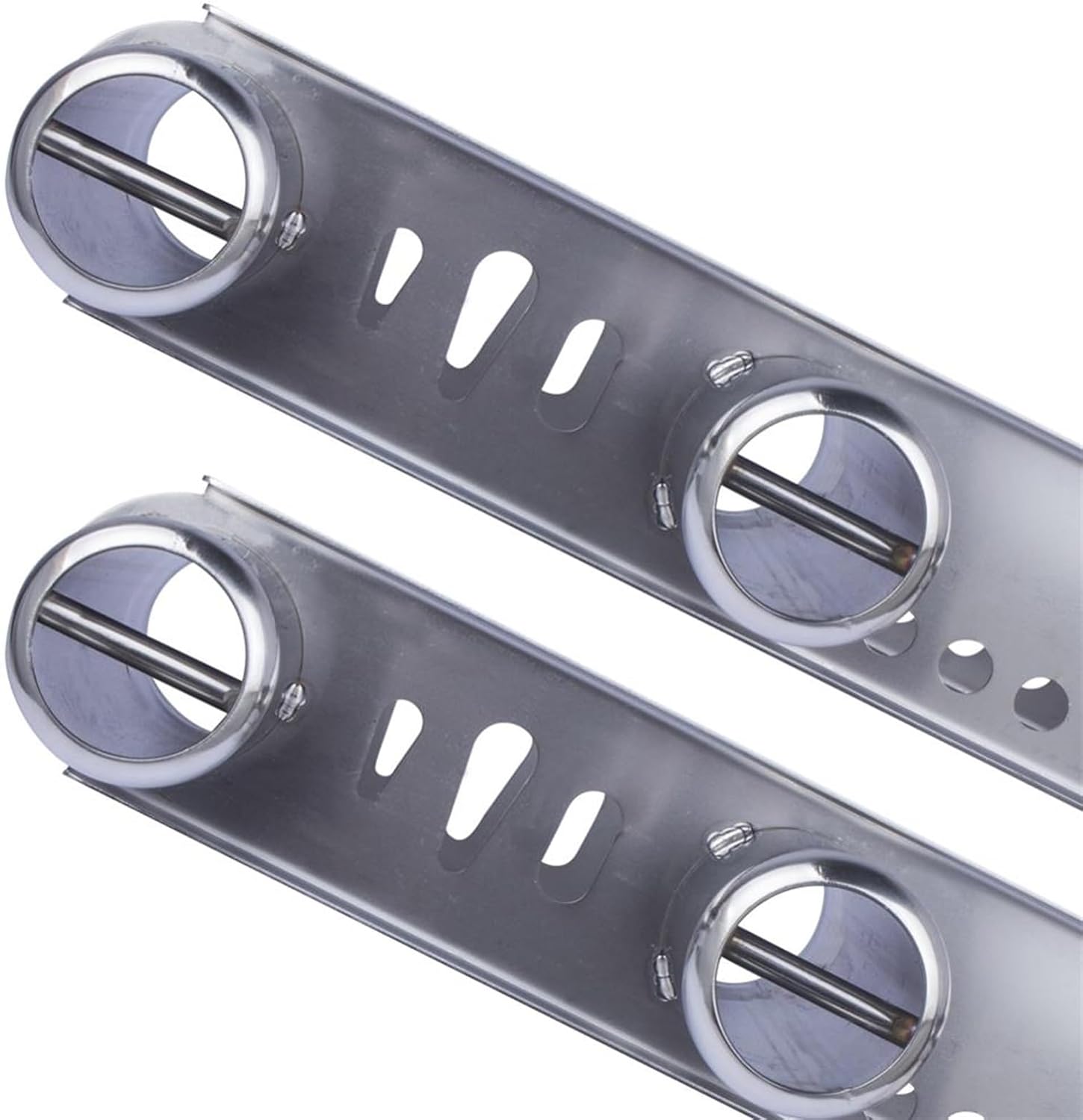 Wingxaoyy Boat Accessories Marine Stainless Steel 4 Tube Fishing Rod Storage Holder Rack & Boat Organiser - Image 7