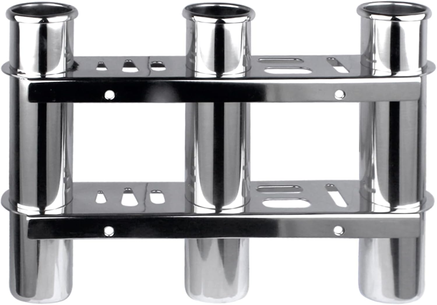 Wingxaoyy Boat Accessories Marine Stainless Steel 4 Tube Fishing Rod Storage Holder Rack & Boat Organiser - Image 8