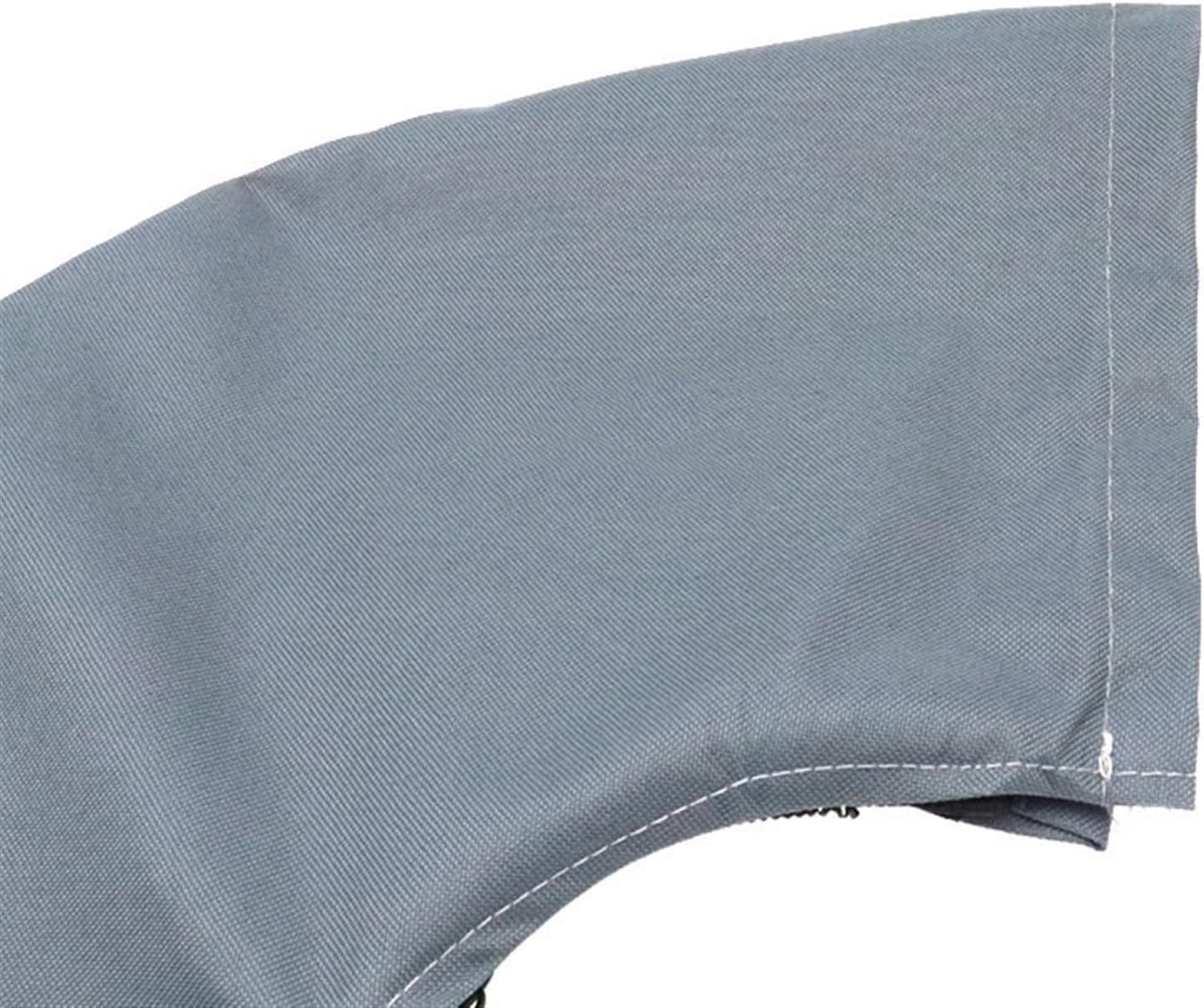 Wingxaoyy Marine Accessories 600D 3 Bow Bimini Top Boot Cover No Frame Waterproof Yacht Boat Cover with Zipper Anti UV Dustproof Cover Marine Accessories(91-103w) - Image 6