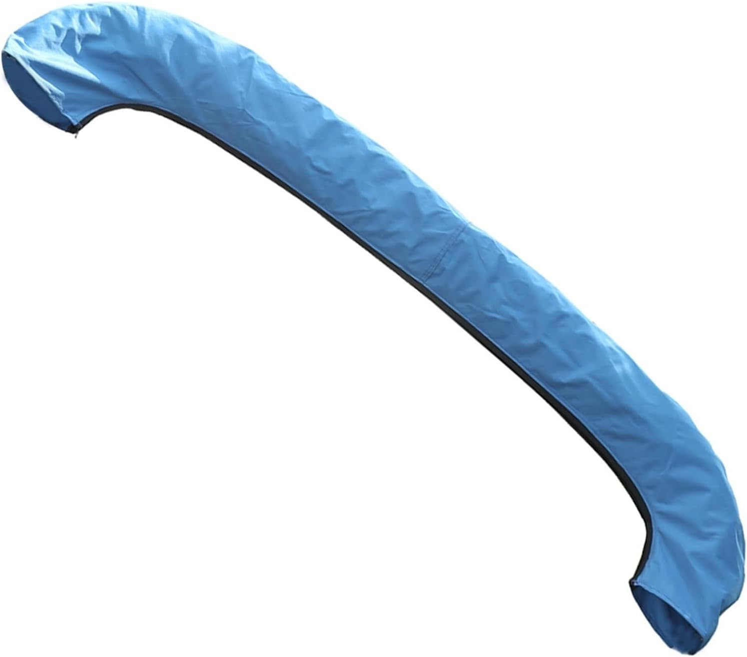 Wingxaoyy Marine Accessories 600D 3 Bow Bimini Top Canvas Cover Boot Cover with Frame Waterproof Anti-UV Sun Shade Heavy Duty Boat Roof Canopy Cover(79-90) - Image 4