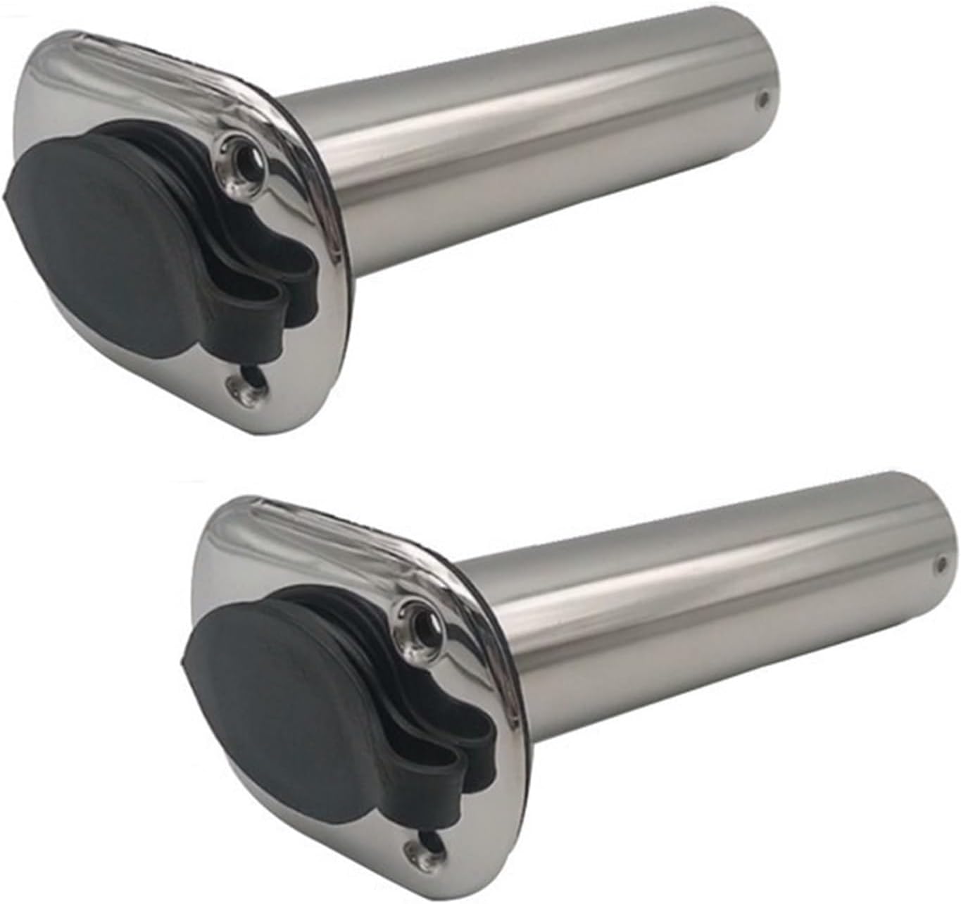 Xauyangha 2X 15 \/ 30 \/ 90 Degree Stainless Steel Flush Mount Fishing Rod Holder Boat Rod Holders for Marine Boat Yacht Accessories - Image 8