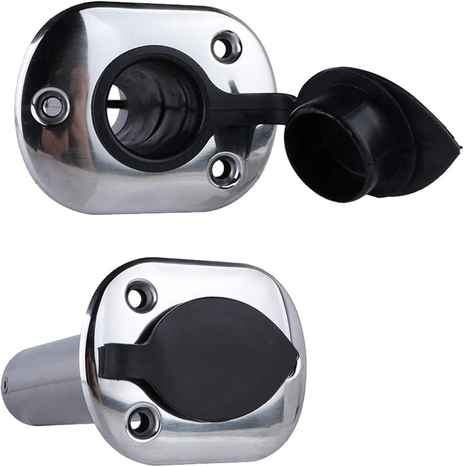 Xauyangha Boat Accessories Marine 2 Flush Mount 15 30 90Degrees Fish Rod Holder Marine Grade Stainless Steel Boat Fishing - Image 6